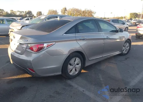 2013 Hyundai Sonata Hybrid from USA, damaged, VIN KMHEC4A49DA099516